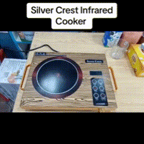 Infrared cooker silver crest
